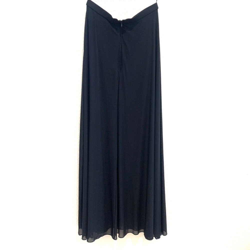 TADASHI SHOJI VINTAGE MAXI MESH SKIRT, Size 8